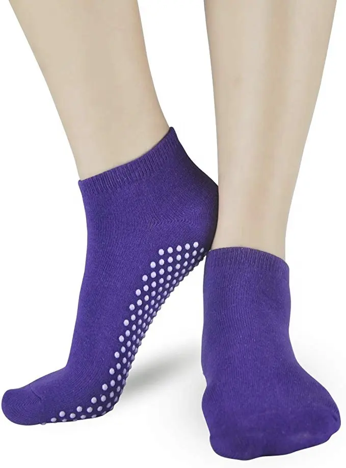 APPI Pilates Socks – Purple - Jen Welch Pilates